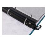 Album photo classeur 60 pages noires OfficeByMe - Bleu canard