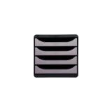 BIG-BOX Metallic black/metallic silver - Silver