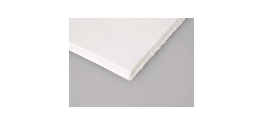 Fontaine paquet bords frangés 5F 75x105cm 300g grain satiné