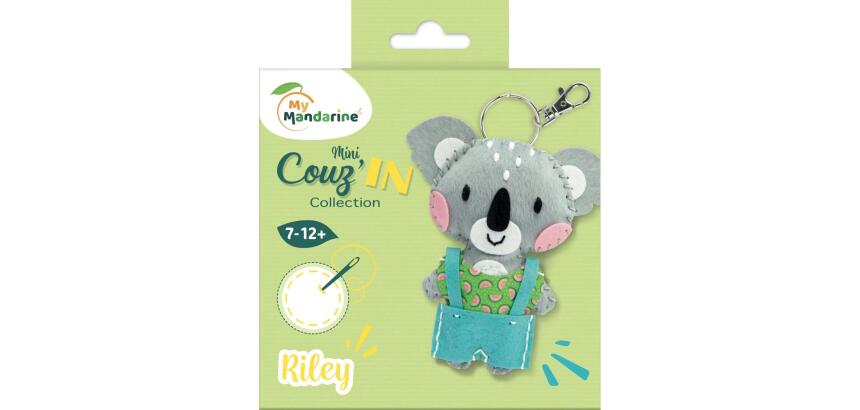 Mini Couz'In, Riley le koala - Gris