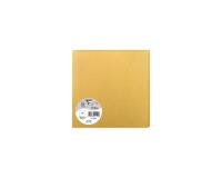 Paquet de 25 cartes simples Pollen 160x160mm 210g/m2 - Or