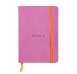 Rhodiarama carnet souple A6 144 pages papier ivoire 90 g fermeture élastique