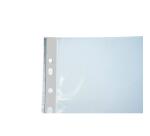 Sachet de 10 pochettes perforées polypropylène lisse haute qualité 9/100e - A4 - Cristal
