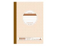 Exacompta Business Book 148x105 Squared 50 Duplicates - Oat