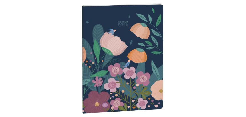 Agenda de bureau EasySlim 21 Mini Labo 15 x 21 cm Mensuel Janvier à décembre 2026 - Visuel