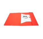 3 Flap Folders with Elastic Straps Opaque Polypropylene Eco A4