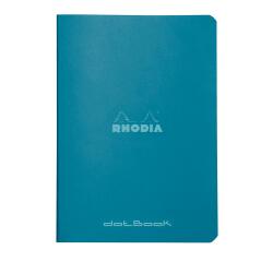 Cahier piqué Rhodia Couleurs Paon 14,8x21 cm - Paon