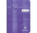 Répertoire vocabulaire A5 96 pages ligné + marge centrale Couleur aléatoire - Assortis