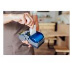 Bobine pour tickets de carte bancaire 60x47mm - 25m - 1 pli thermique 55g/m2. - Blanc