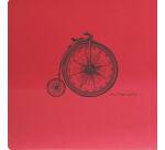 Flying Spirit carnet cousu 50F 15,5x15,5cm 90g - Rouge