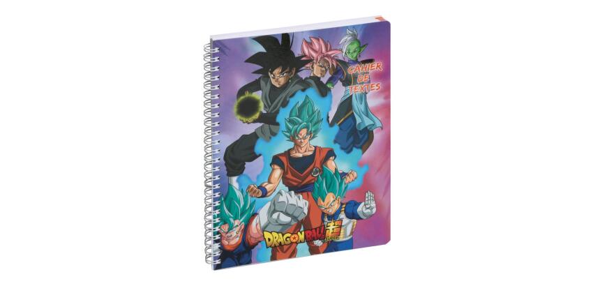 Cahier de textes Dragon Ball S Rose 17 x 22 cm - Visuel