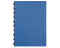 Cahier reliure intégrale Age Bag A4 100 pages ligné + marge - Bleu