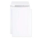 Boite de 250 Pochettes Blanches B5-176x250mm - Auto-Adhésives - 90g/m2 - Blanc