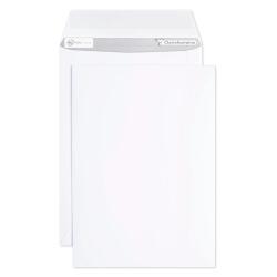 Boite de 250 Pochettes Blanches B5-176x250mm - Auto-Adhésives - 90g/m2 - Blanc