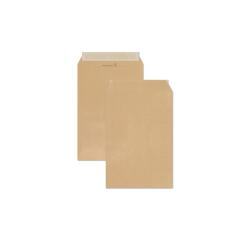 Boite de 500 Pochettes Kraft Adour Brun B6-120x176 mm - Auto-Adhésives - 90g/m2 - Brun
