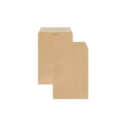 Boite de 500 Pochettes Kraft Adour Brun B6-120x176 mm - Auto-Adhésives - 90g/m2 - Brun