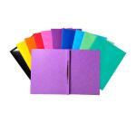 Schnellhefter Iderama aus Colorspan-Karton, kaschiert, 355g/m2, für DIN A4