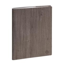 Agenda de bureau Horizons 20 Visuel Woody 15 x 21 cm Semainier Janvier à décembre 2026 - Taupe