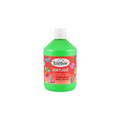 ACRYLIQUE MATE 500 ML VERT CLAIR - Vert clair