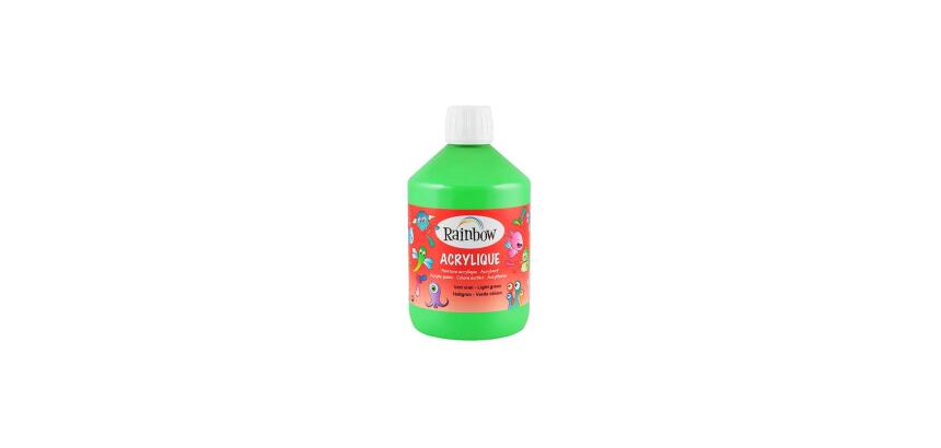 ACRYLIQUE MATE 500 ML VERT CLAIR - Vert clair