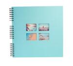 Album photo à spirales 60 pages noires Milano