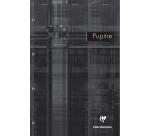 Bloc Pupitre agrafé en-tête A4+ 160 pages détachables et perforées 4 trous grands carreaux - Assortis