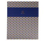 CLASSEUR CARTON DOS PLAT 2 ANNEAUX 30MM COPPER TIME - A4 - Visuels assortis