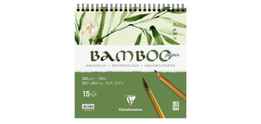 Bamboo bloc spiralé 15F 29,7x29,7cm 250g