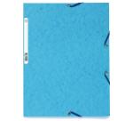 Chemise 3 rabats à élastiques carte lustrée 400g/m2 ® - A4 - Couleurs assorties pastel