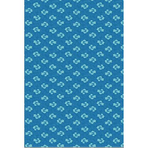 752 - Pochette 20 feuilles Décopatch - Bleu