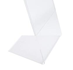 Sign Holder Tilted A3 - Crystal