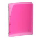 Classeur 4 anneaux 15mm IDERAMA PP polypropylène 5/10e - A4 - Couleurs assorties