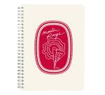 Moulin Rouge, Carnet reliure intégrale A5 14,8x21 cm, 148 pages, ligné, ass.