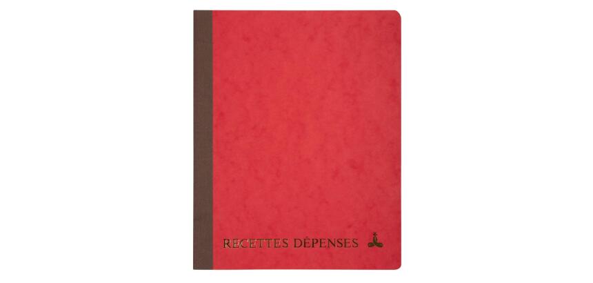 Piqûre 220X170 Recettes-dépenses 80 pages - Couleurs assorties