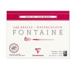 Fontaine bloc collé 4 côtés 25F 18x24cm 300g grain fin