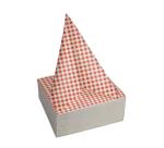 Paquet de 40 serviettes micro-gaufrées ouate décorées 2 plis - 38x40 cm