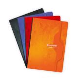 Cahier brochure souple dos toilé 7000 A4 288 pages grands carreaux 70 g - Assortis