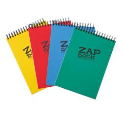 Zap Book bloc spiralé 120F A3 80g - Assortiment mixte