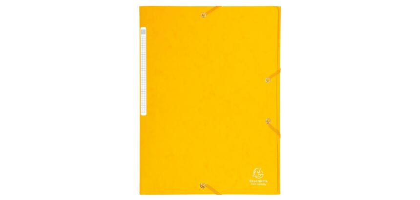 Chemise à élastiques Maxi Capacity, A4, jaune