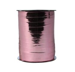 Bolduc bobine métal. 250mx7mm Vieux rose - Vieux rose