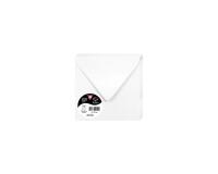 Paquet de 20 enveloppes Pollen 120x120mm 120g/m² - Blanc