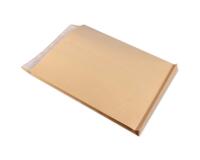 Boite de 250 Pochettes Kraft Brun C4-229x324 mm avec Soufflet de 30 mm - Auto-Adhésives - 120g/m2 - Brun