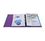 Registratore a leva Prem'Touch interno/esterno polipropilene - dorso 50mm - A4 maxi