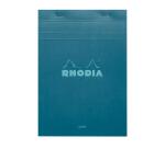 Bloc agrafé Rhodia Couleurs Paon N°16 A5 14,8 x 21 cm - Paon
