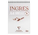 Ingres Etude bloc spiralé 100F A4 80g