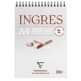 Ingres Etude bloc spiralé 100F A4 80g