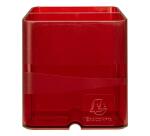 Cubiletes Pen Cube, 2 compartimentos diferentes tamaños y alturas, bloqueador de cables. CHROMALINE (translucido)