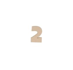 Kraft Number '2' 20cm - Kraft
