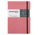 My.Essential Age Bag carnet brochure cousu dos carré à pages numérotées A5 192 pages DOT papier ivoire 90 g - Rose antique