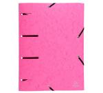 Carpetas con gomas 3 solapas Punchy® + 375 g/m2 - Colores surtidos